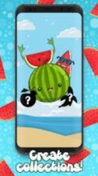 Merge Watermelon – Great Evolution Clicker Game游戲截圖3
