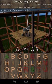 Hangman 3D Lite - Gallows游戏截图1