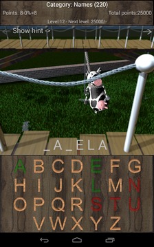 Hangman 3D Lite - Gallows游戏截图3