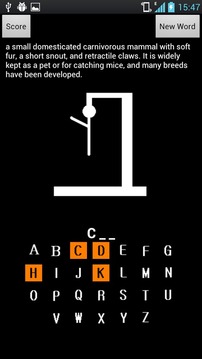 Slickcat Hangman游戲截圖3