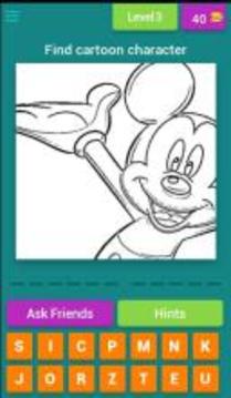 Cartoon Characters Quiz游戲截圖4