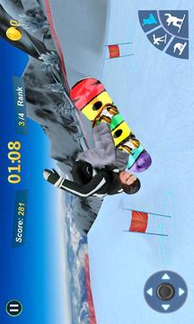 滑雪大師3D - Snowboard Master游戲截圖2