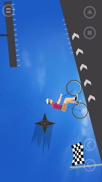 Crazy Bicycle On Happy Wheels游戲截圖4