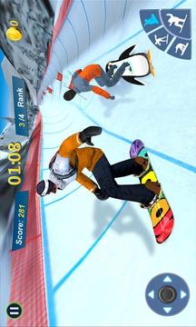 滑雪大師3D - Snowboard Master游戲截圖1