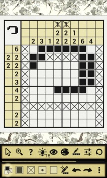 日本拼圖 Nonograms Katana游戲截圖2