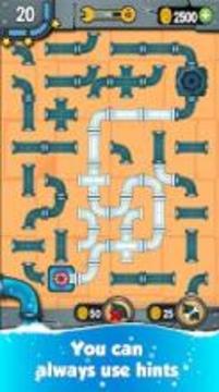 Water Pipes : Puzzle Game游戲截圖1