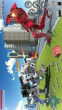 White Tiger Robot Transformation Game - Car Robot游戲截圖3