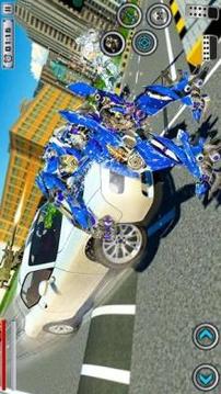 White Tiger Robot Transformation Game - Car Robot游戲截圖4