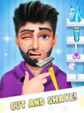 Stylist Barber Shop : Beard Shave & Hair Salon游戲截圖1