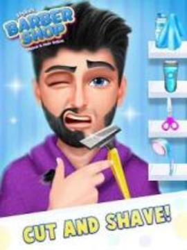 Stylist Barber Shop : Beard Shave & Hair Salon游戲截圖5