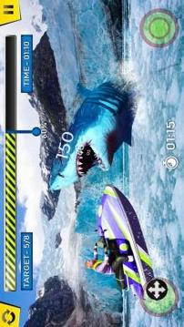 Angry Shark Adventure World : Megalodon Attack 3D游戲截圖2