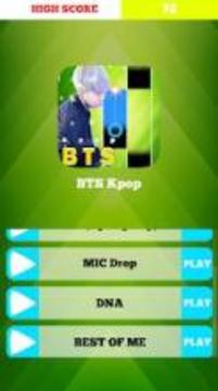 BTS Kpop Piano Game游戲截圖5