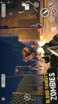 Zombie Doom Survival Strike Zombie Attack Games游戲截圖5
