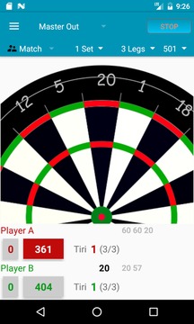 Darts Scorecard游戲截圖2