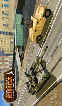 Missile Attack Combat Tank Shooting War游戲截圖1