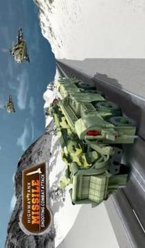 Missile Attack Combat Tank Shooting War游戲截圖2