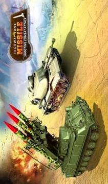 Missile Attack Combat Tank Shooting War游戲截圖5