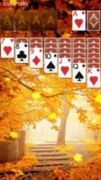 Solitaire: Autumn Love游戲截圖1