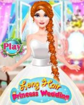 Long Hair Princess Wedding Love Story游戲截圖1