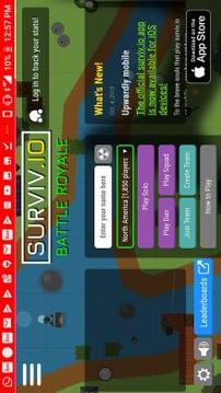 [OFFICIAL] Surviv.io 2D Battle Royale Game游戲截圖3