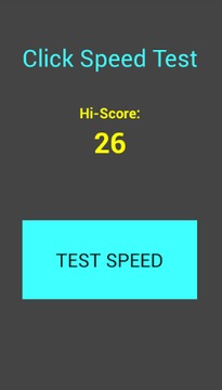 Click Speed Test游戲截圖1