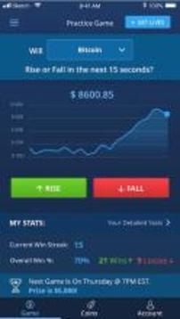 BuySellHODL - Free Bitcoin Game & Crypto Prices游戲截圖1