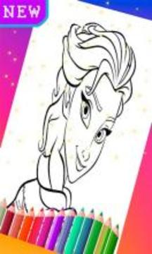 coloring book for any cartoon & princess & manga游戲截圖3