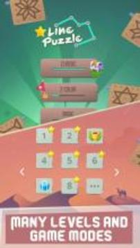Line Puzzle Games Drag and Connect游戲截圖1