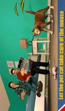 Virtual dog pet cat home adventure family pet game游戲截圖4
