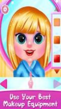 Cute Baby Girl Beauty Salon游戲截圖2