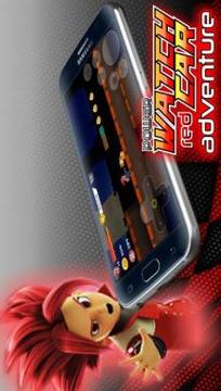 Power Watch Car Red Adventure游戲截圖1