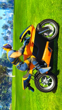 Superheroes Bike Stunt Racing Games游戲截圖3