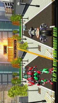 US Robot Bike Transform Shooting Game游戲截圖4