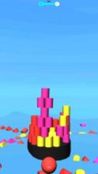 Tower Color Falling Ball Clash游戲截圖5