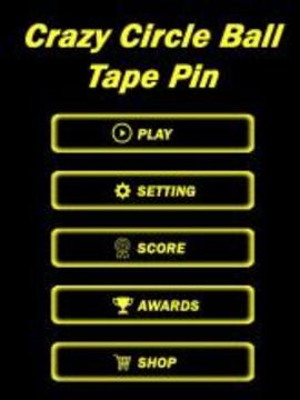 Crazy Pin Ball Circle Taping游戲截圖1