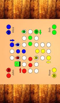 Ludo 3D Online游戲截圖1