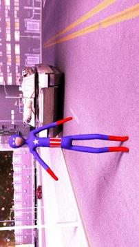 Captain Stickman Rope Hero游戲截圖1