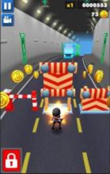 Ninja Subway & Bus Surfer 2019游戲截圖4