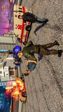Futuristic Flying Car 3D Rescue Game游戲截圖5