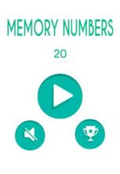 Memory Numbers游戲截圖1