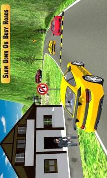 現(xiàn)代 出租車 爬坡道 駕駛游戲截圖1