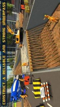 Mega City Underpass Construction: Bridge Building游戲截圖3