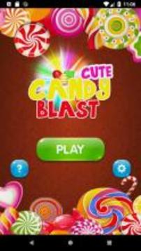 Cute Candy Blast Match 3 Candy Puzzle游戲截圖5