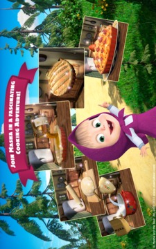 Masha and the Bear: Cooking Adventure游戲截圖2