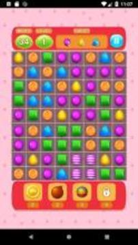 Cute Candy Blast Match 3 Candy Puzzle游戲截圖2