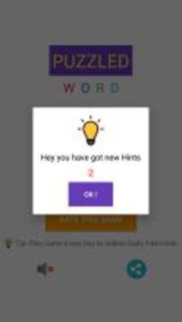 Puzzled Word  Arrange the Word游戲截圖5