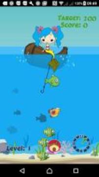 Clash Fishing Mania Hook Fish Catching Games游戲截圖1