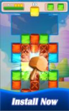 Candy Cubes  Match 3 Drop游戲截圖1