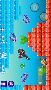 Ninja Jungle Adventure World游戲截圖2