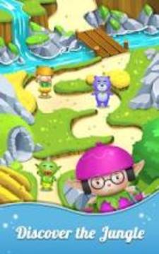 Jungle Fruit Splash: A match 3 game游戲截圖3
